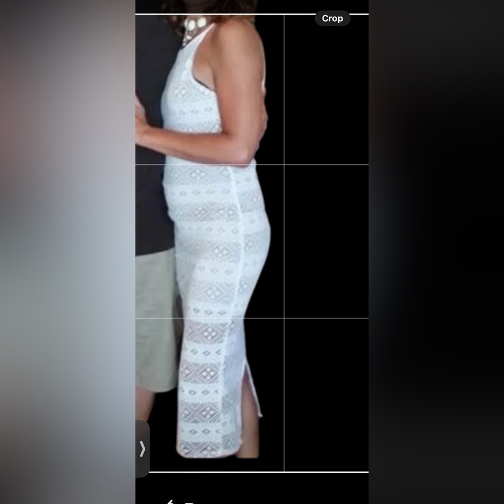 Dress Crochet Bodycon  S